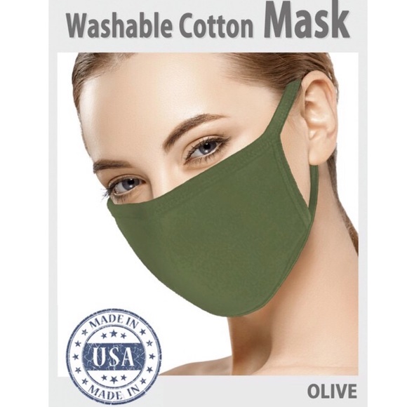 Accessories - MADE IN USA, Olive Unisex Face Wash